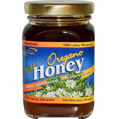 North American Herb & Spice Co., Wild Oregano Honey, 9.40 oz(pack of 1)
