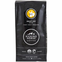 Kicking Horse, Smart Ass, Medium, Whole Bean Coffee, 10 oz (pack of 3)
