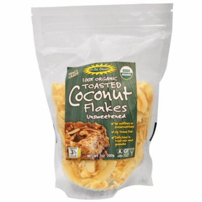 Edward & Sons, 100% Organic, Toasted Coconut Flakes Unsweetened, 7 oz (pack of 3)