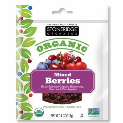 Stoneridge Orchards, Organic, Mixed Berries, 4 oz (pack of 1)