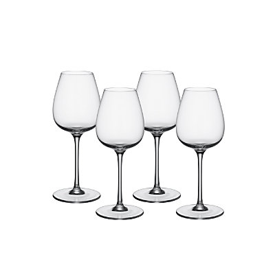 Villeroy & Boch Purismo Intricate+Delicate Red Wine Goblets, S/4