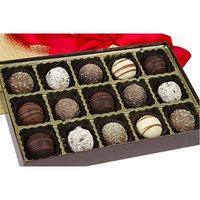 Sugar Plum Signature Tempting Truffle Box - Truffle Variety by Sugar Plum Chocolates (15 Piece)