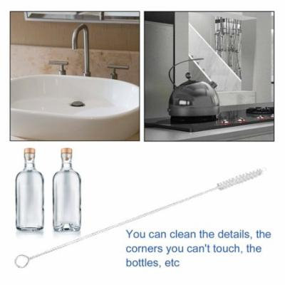 Nylon Straw Cleaners cleaning Brush for Drinking pipe stainless steel glass