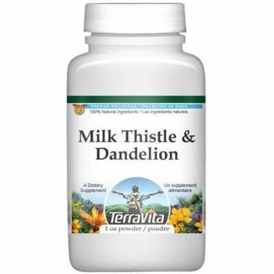 Milk Thistle and Dandelion Combination Powder (1 oz, ZIN: 512991) - 2-Pack