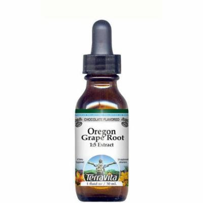 Oregon Grape Root Glycerite Liquid Extract (1:5) - Chocolate Flavored (1 oz, ZIN: 516417) - 2-Pack