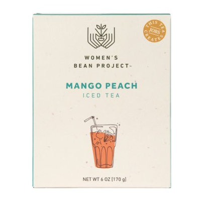 Women's Bean Project Mango Peach Iced Tea, 6 oz. box