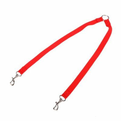 Nylon Strong Double Dog Lead Leash Couple Pet Collar Leash for Collar Harness HPPY