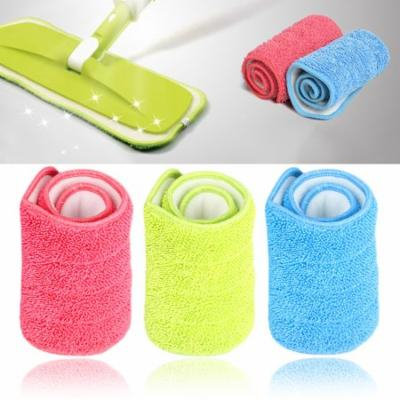 Practical Household Dust Cleaning Reusable Microfiber Pad For Spray Mop