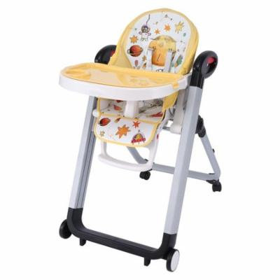 Multifunction Foldable Baby Chair Portable Telescopic Child Dining Table Chair GlSTE