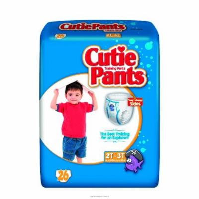First Quality Cutie Pants, Cutie Trnpnt Boy 2T-3T 34Lbs, (1 PACK, 26 EACH)