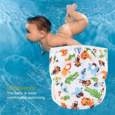 Washable Baby Adjustable Swim Diaper Pool Pant Waterproof Swimming Diaper