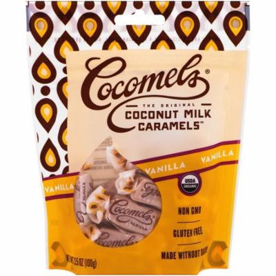 Cocomels, Organic, Coconut Milk Caramels, Vanilla , 3. 5 oz (pack of 4)