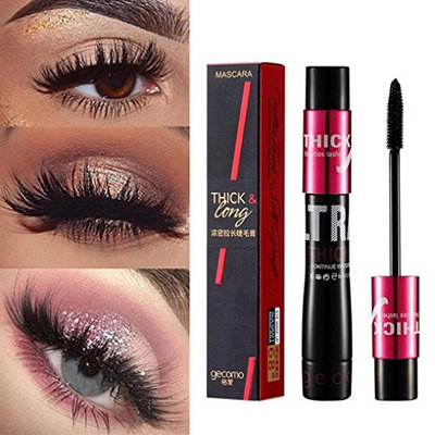 CMrtew Fiber Mascara Waterproof & Long Lasting, Extension Waterproof Eye Makeup Tool