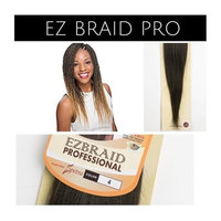 EZ Braid Professional 20 inches 1 Pack (Pre-Stretched) Braiding Hair (Color #4) (Brown)