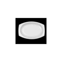 Dart 11PRWC 11 Inch White Concorde Non-Laminated Foam Platter 125-Pack (Case of 4)