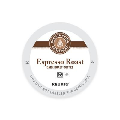 Keurig 18-Count Barista Prima Coffeehouse Espresso Roast for Keurig Brewers
