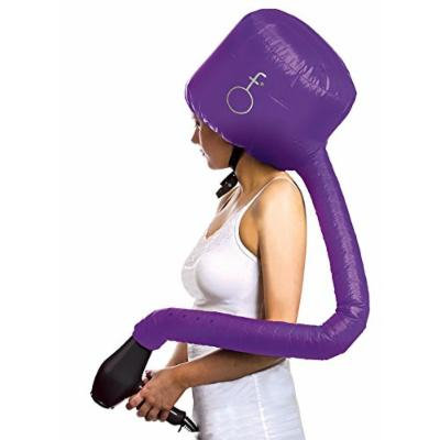 Deluxe Softhood Hair Dryer Attachment - purple