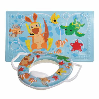 Dreambaby Watch-Your-Step Anti-Slip Bath Mat with