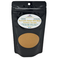 Ayurvedic Organic Golden Milk blend with no added sugar or sweetener; Turmeric, Ceylon Cinnamon, Ginger and Black Pepper; Anti-Inflammatory - Best for organic vegan latte recipe (5 oz, 120 cups)