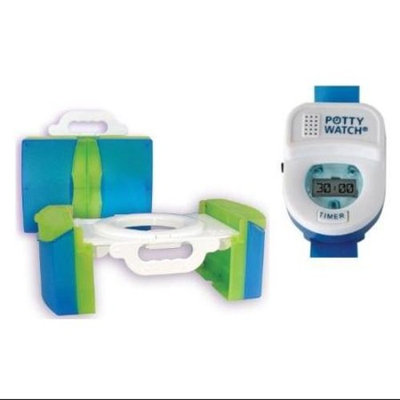 Travel Potty with Training Timer, Blue