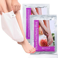 Foot Peel Mask Exfoliating Skin for Callus Dead Skin,Get Baby Soft Feet in 1 Week,Foot Mask Socks,2 Pairs Refresh Your Foot Skin,Miyay