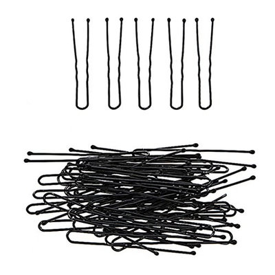 Hair Pins Baomabao 50Pcs Set Hair Clip Hairpin Curl Wave Fork Handle Handle Salon Stealth