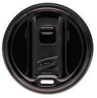DIXIE TP9550B Dome Lid,20 to 24 oz, Black, PK1000