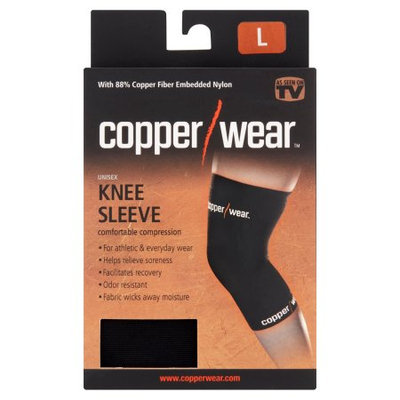 AS SEEN ON TV! Copper Wear Knee Sleeve L