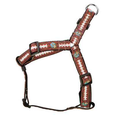 Country Brook Design® Football with Jack Ribbon Step-In Dog Harness Limited Edition