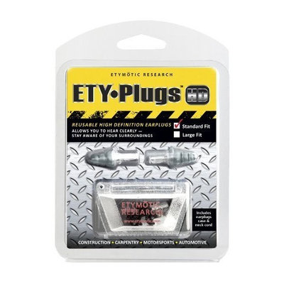 Etymotic Research ER20 High-Fidelity Earplugs (White with Clear Stem)