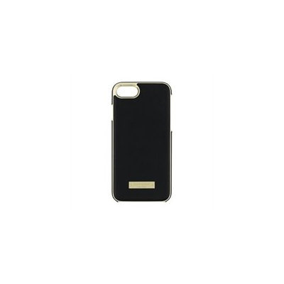 Kate Spade New York - Wrap Case For Apple® Iphone® 7 - Saffiano Black/gold Logo Plate