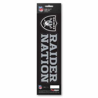 Oakland Raiders Decal Die Cut Slogan Pack
