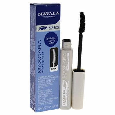 Mavala Mascara Waterproof, Black, 0.32 Ounce