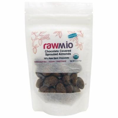 Rawmio, Chocolate Covered Sprouted Almonds, 2 oz (pack of 2)