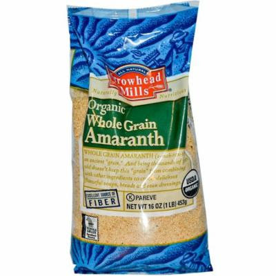 Arrowhead Mills, Organic, Whole Grain Amaranth, 16 oz (pack of 12)