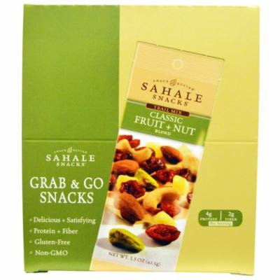Sahale Snacks, Trail Mix, Classic Fruit + Nut Blend, 9 Packs, 1.5 oz (42.5 g) Each(pack of 3)