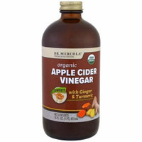 Dr. Mercola, Organic Apple Cider Vinegar, Sweet, 16 oz (pack of 1)