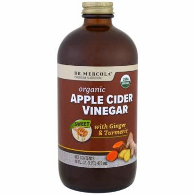 Dr. Mercola, Organic Apple Cider Vinegar, Sweet, 16 oz (pack of 1)