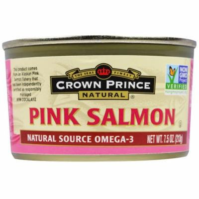 Crown Prince Natural, Pink Salmon, 7.5 oz (pack of 6)
