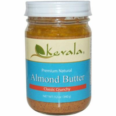 Kevala, Almond Butter, Classic Crunchy, 12 oz (pack of 2)