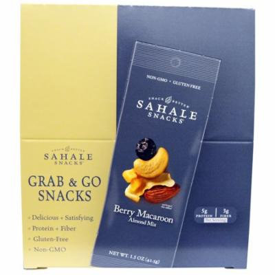 Sahale Snacks, Berry Macaroon Almond Mix, 9 Packs, 1.5 oz (42.5 g) Each(pack of 3)