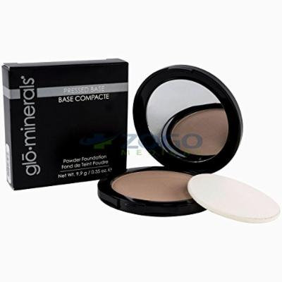 Glo Minerals Pressed Base Natural Dark 0.35oz by GloMinerals