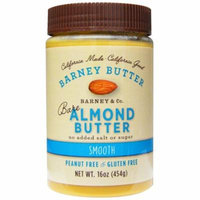 Barney Butter, Bare Almond Butter, Smooth, 16 oz (pack of 1)
