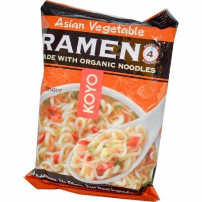 Koyo Natural Foods, Asian Vegetable Ramen, 2.1 oz (pack of 4)