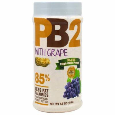 Bell Plantation, PB2, Powdered Peanut Butter with Grape, 6.5 oz (pack of 12)
