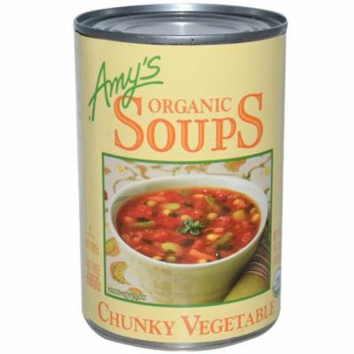 Amy's, Organic Soups, Chunky Vegetable, 14.3 oz (pack of 4)