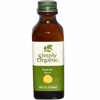 Simply Organic, Lemon Flavor, 2 fl oz (pack of 6)