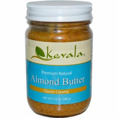 Kevala, Almond Butter, Classic Creamy, 12 oz (pack of 6)