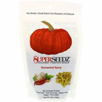 SuperSeedz, Gourmet Pumpkin Seeds, Somewhat Spicy, 5 oz(pack of 1)