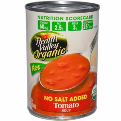 Health Valley, Organic, Tomato Soup, No Salt Added, 15 oz (pack of 2)